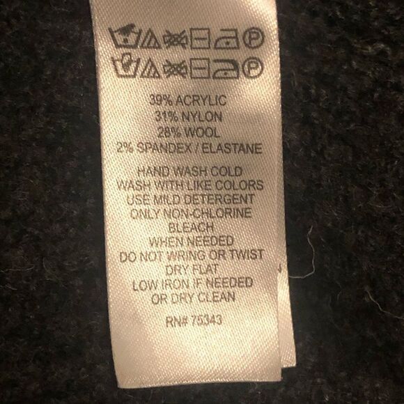 Tahari Women’s Size Large Open Front Mid Length Vest Pockets Gray - Picture 5 of 6